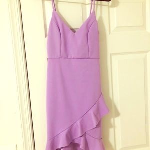Lavender Mini Dress